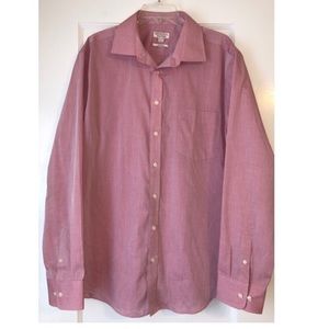 Merona Red Button Down